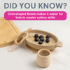 Bibado Silicone Suction Bowl - Fawn