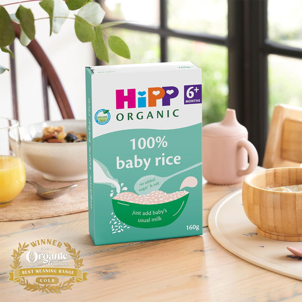 Hipp Organic Baby Rice Cereal 4+ Months 160g