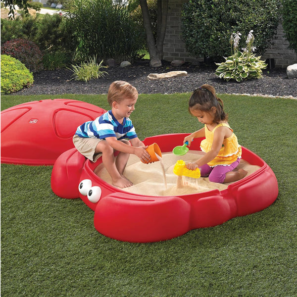 Step2 Crabbie Sandbox With Outdoor Cover Play Pen for Kids