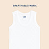 Hopop Baby 100% Soft & Stretchable Cotton Sleeveless Vest with Round Neck Design