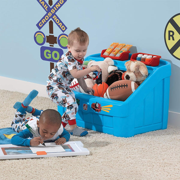 Step2 Thomas The Tank Engine 2 in 1 Toy Box and Art Lid