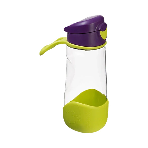 B.Box Tritan Sport Spout Drink Bottle 450 ml - Passion Splash Purple Green