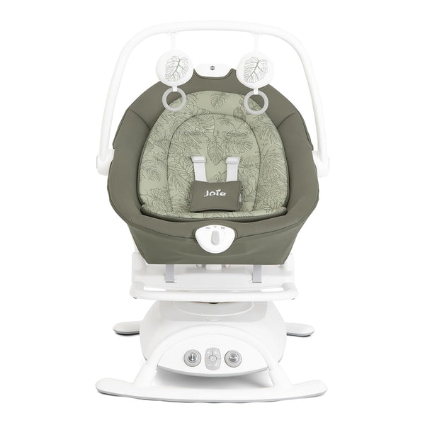 Joie Sansa 2 in 1 Multi Motion Soother & Portable Rocker - Palms - Dezine Kids