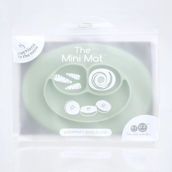 EzPz Mini Mat for Toddlers - Sage