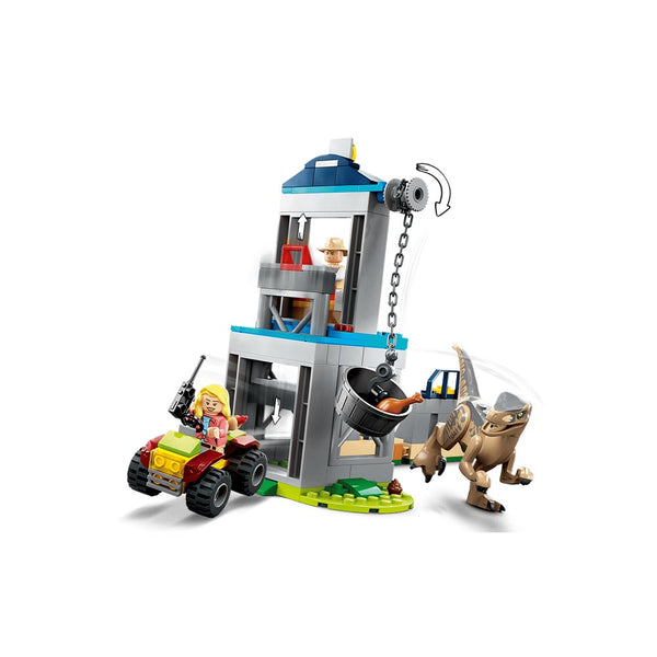 Lego Jurassic Park Velociraptor Escape Building Toy Set