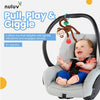 Nuluv Jittery Baby Toy, Vibrating Plush with Soft Fabric - Monkey