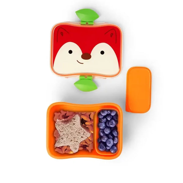 Skip Hop Lunch Box Zoo 4 Piece Lunch Kit - Fox