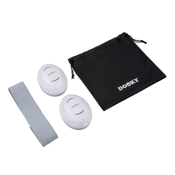 Dooky Baby Ear Protection for 0 to 3 Years - White