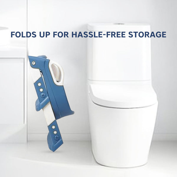 Hopop Toddler Potty Training Seat with Step Ladder - Dezine Kids