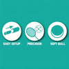 Innov8 Sports ThunderZeus Youth Tennis Net Set