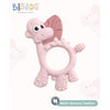 Bibado Dotty The Dinosaur Silicone Teether - Blush
