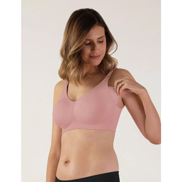 Bravado Nursing Bra Black Body Silk Seamless - Roseclay