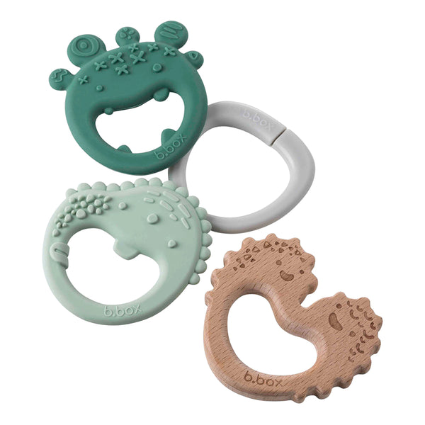 B.Box Trio Teether - Sage