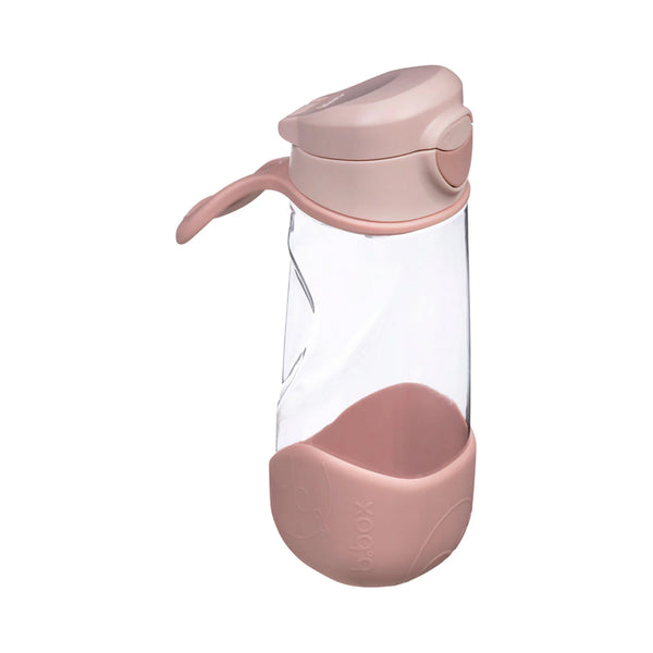 B.Box Tritan Sport Spout Drink Bottle, 450 ml - Blush Crush Pink