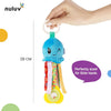 Nuluv Playtime Waves Octopus Stroller Toy for Baby 3 Months+ with Teether & Rattle Sound