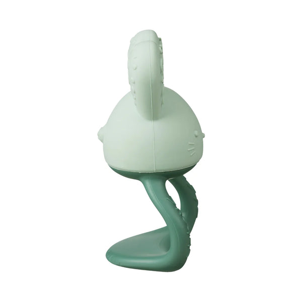 B Box Chill Plus Fill Bunny Teether - Sage Green