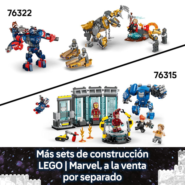 Lego Marvel Iron Man & War Machine vs. Hammer Drones
