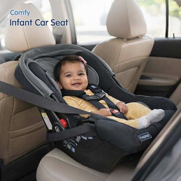 Hopop 4 in 1 Multi-Purpose Comfy Infant Car Seat for Baby - Dezine Kids