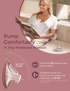 Momcozy V1 Pro Hospital Grade Double Wearable Breast Pump - Red