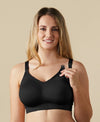 Bravado Nursing Bra Black Body Silk Seamless - Black