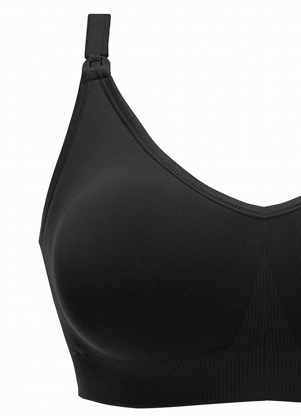 Bravado Nursing Bra Black Body Silk Seamless - Black