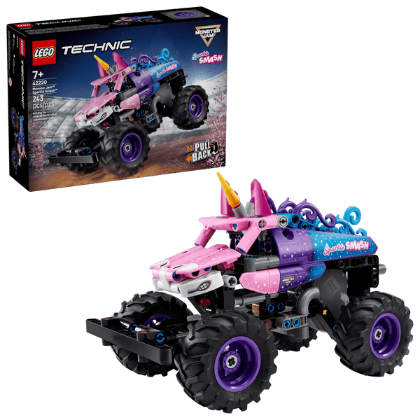 Lego Technic Monster Jam Sparkle Smash Pull Back - Dezine Kids
