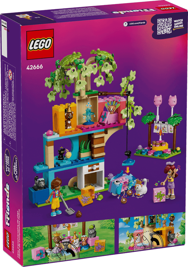 Lego Friends Cat Birthday Party & Tree House - Dezine Kids