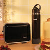 Basil Insulated Stainless steel Sipper with Carry Handle - Classic Black