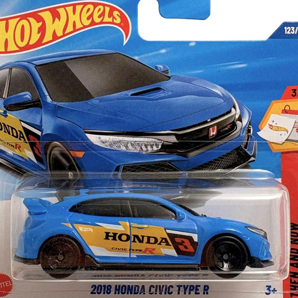 Hot Wheels Honda Civic Type R with Racing Decals - Dezine Kids