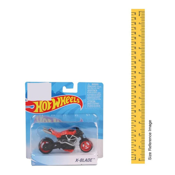 Hot Wheels Moto X Blade Toy Motorcycle - Red