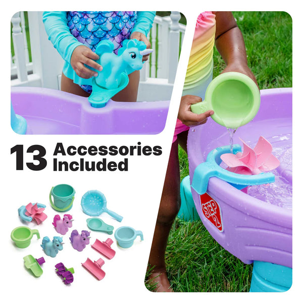 Step2 Rain Shower and Unicorn Water Table - Dezine Kids