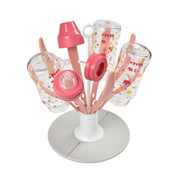 Beaba Flower Foldable Drying Rack - Pink