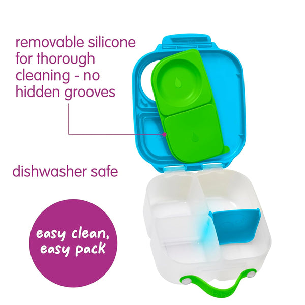 B.Box Mini Lunch Box - Ocean Breeze Blue Green