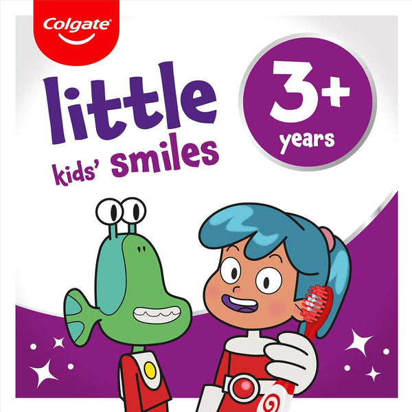 Colgate Little Kids Smiles 3+ Years Strawberry Toothpaste - 50 ml - Dezine Kids