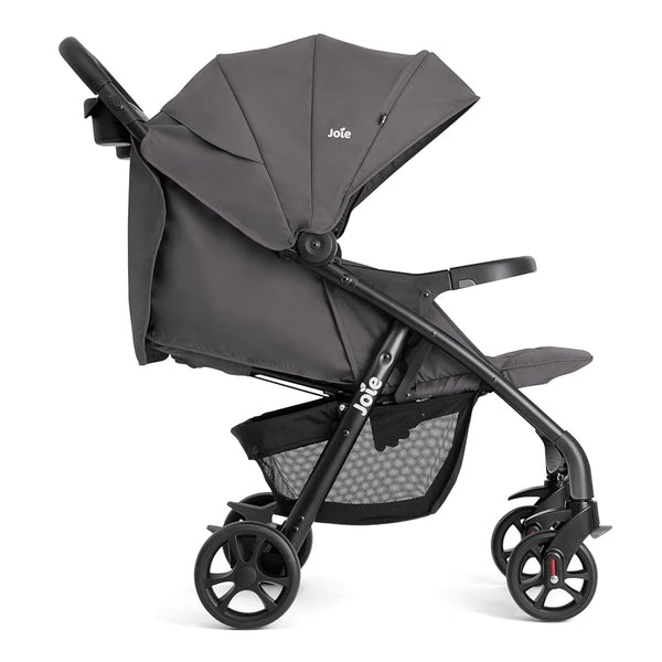 Joie Muze Full Featured Baby Stroller, Suitable for Birth to 22kg or 4 Years - Thunder - Dezine Kids
