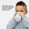 EzPz Happy Cup + Straw Training System for Toddlers - Grey - Dezine Kids