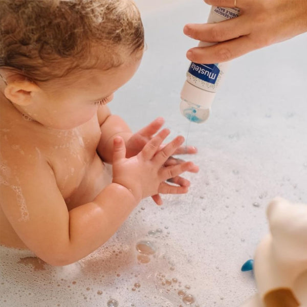Mustela Baby Multi Sensory Bubble Bath with Natural Avocado Biodegradable Formula - 200 ml - Dezine Kids