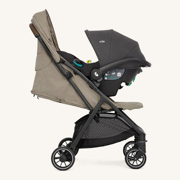 Joie Pact Pro Cabin Friendly Stroller for 0 to 4Y (Upto 22 Kg) - Oak - Dezine Kids