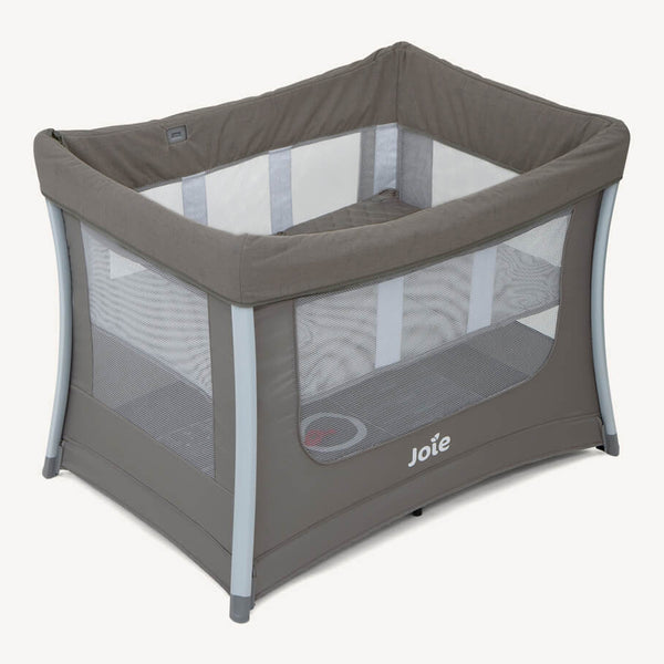 Joie Illusion Portable Baby Playard 0 to 15kg - Nickel - Dezine Kids