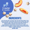 Gerber Puffs for Crawlers, 8+ months - Peach