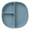 B.Box Silicone Plate Plus Lid With Suction Base - Ocean Blue