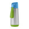 B.Box Insulated Sport Spout Drink Water Bottle 500 ml - Ocean Breeze Blue Green
