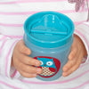 Skip Hop Zoo Tumbler Cup Removable Flip Top Lids - Owl & Bee