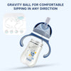 Hopop Soft Silicone Straw Sipper Cup – 240 ml - Dezine Kids