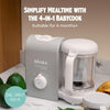 Beaba Babycook Express Multifunctional Baby Food Processor, Blender, Steamer, Sterilizer and Cooker - Velvet Grey