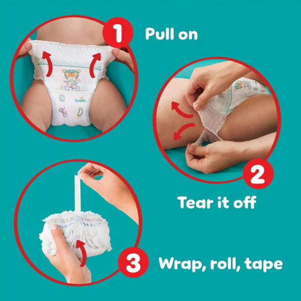 Pampers Baby Dry Nappy Pants, Size 6 - 28 Pack