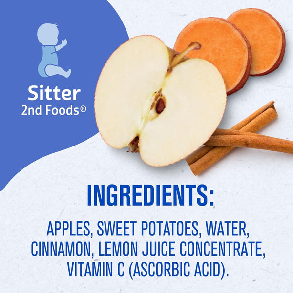 Gerber Fruit Puree - Apple Sweet Potato Cinnamon