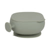B.Box Silicone Bowl Plus Lid With Suction Base - Sage Green