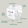 Bambo Nature Tape Diapers, Size 6, XXL Size (16+ Kgs) 40pcs - Dezine Kids