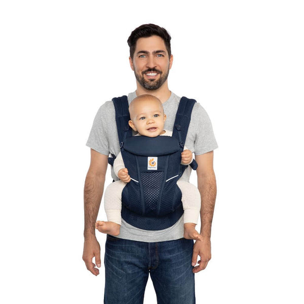 Ergobaby Omni Breeze Baby Carrier SoftFlex Mesh - Midnight Blue